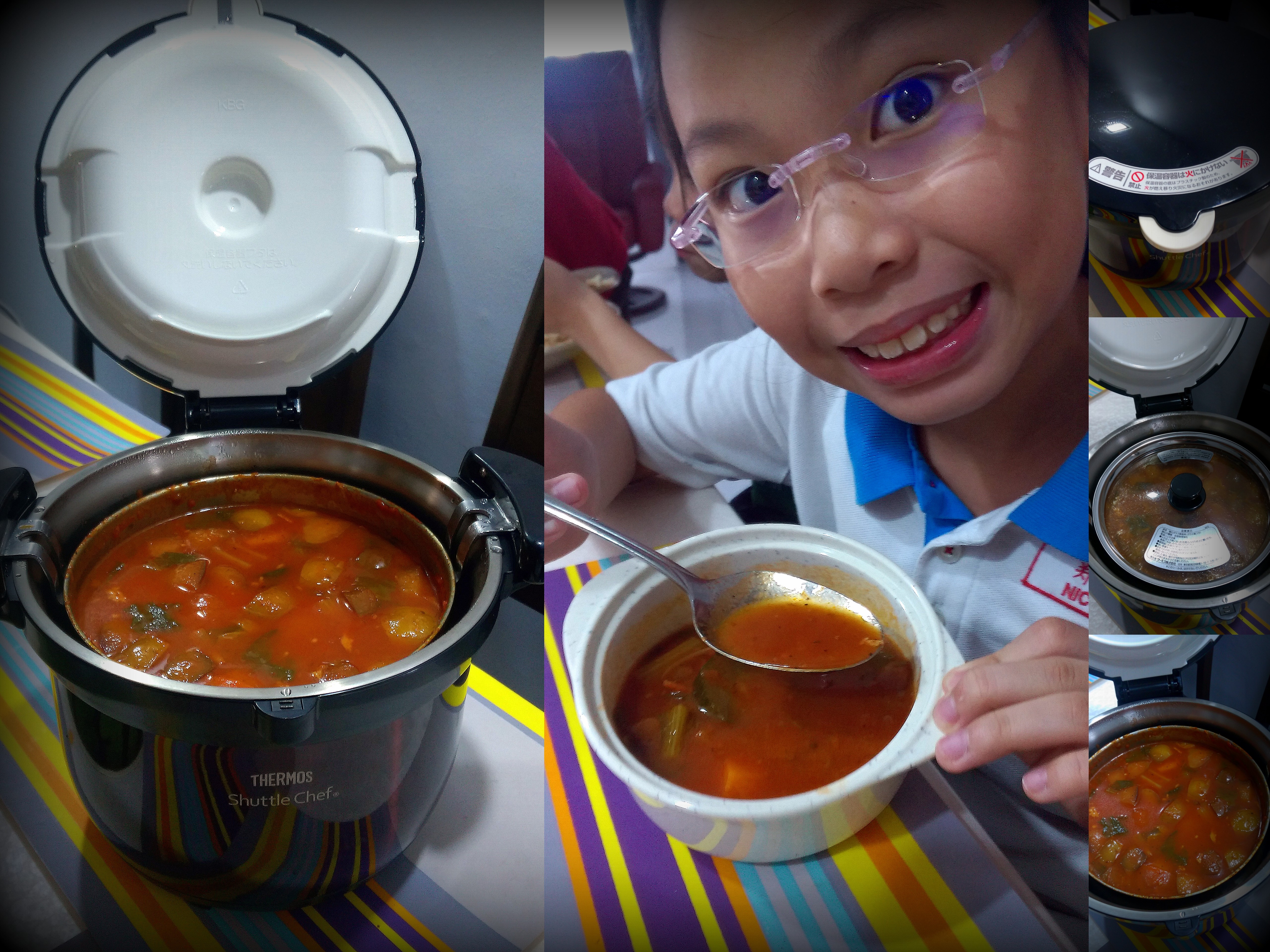 I&#39;m amazed! And the soup tasted wonderful!! The vegetables were soft and the soup was so so flavourful! One of the great things about the pot, ... - thermos-slow-cooker