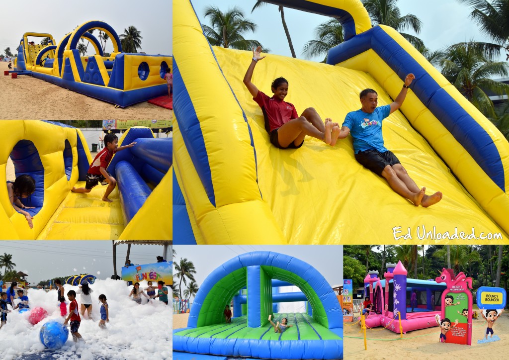 Sentosa Mega Inflatable Beach Festival - Ed Unloaded.com | Parenting ...